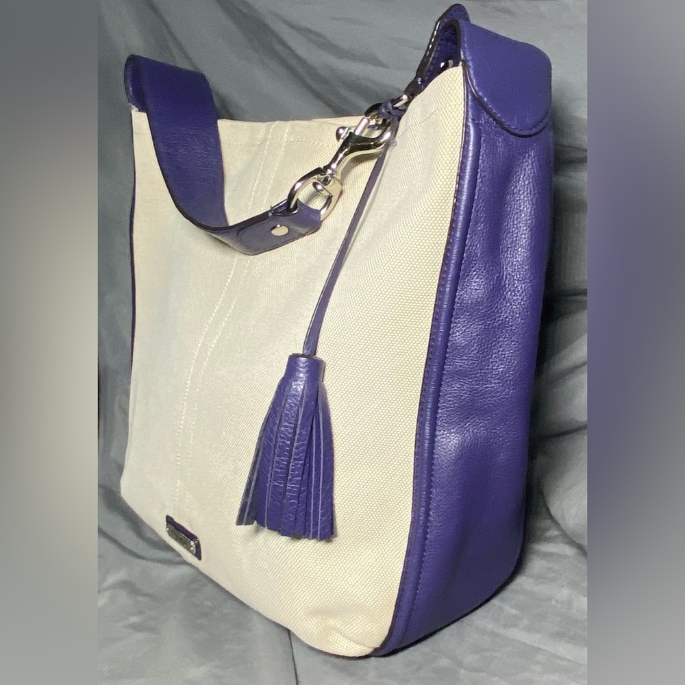 SOLD! Coach Avery Canvas Hobo Bag
